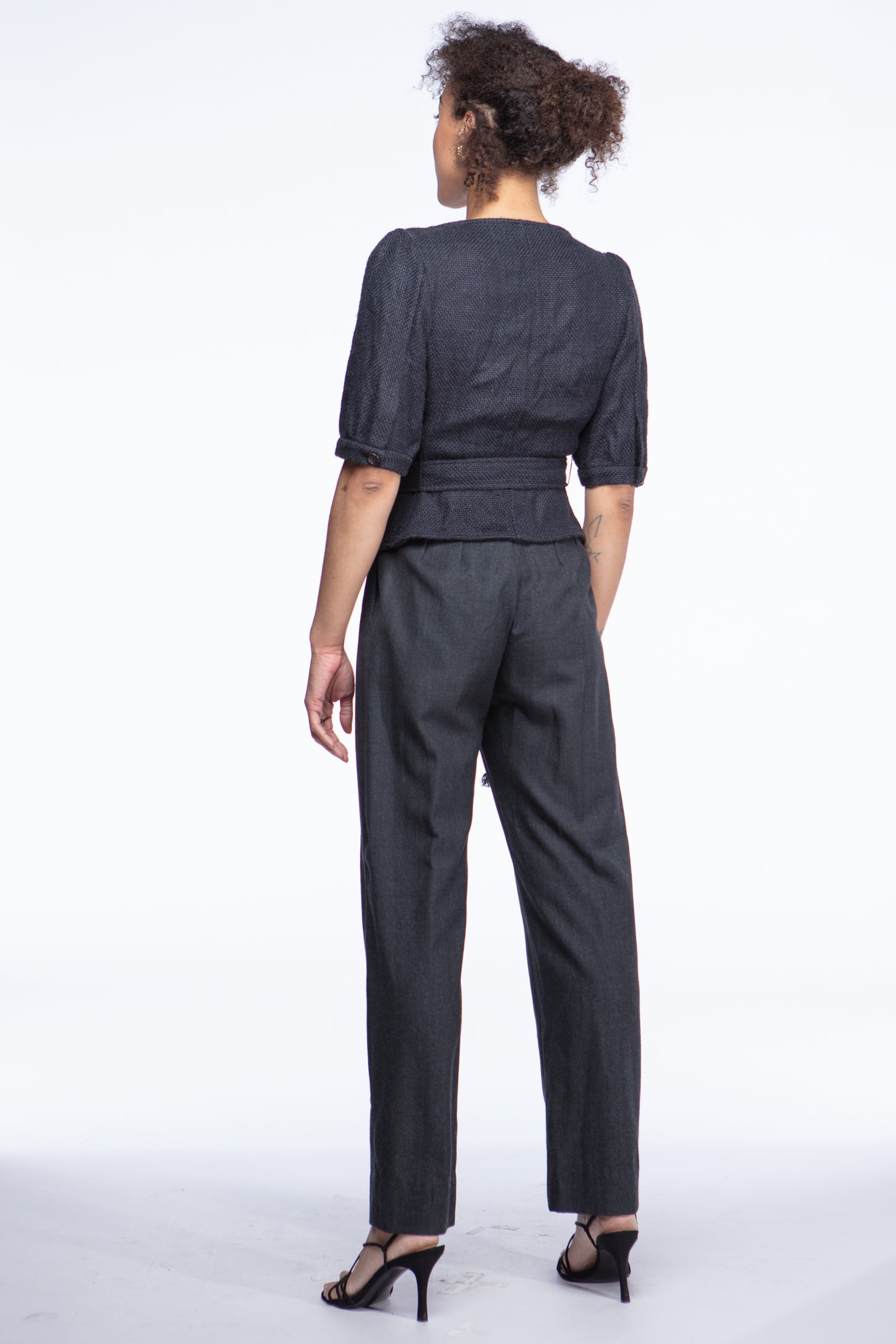 Yves Saint Laurent FW 2006 NWT lace up top