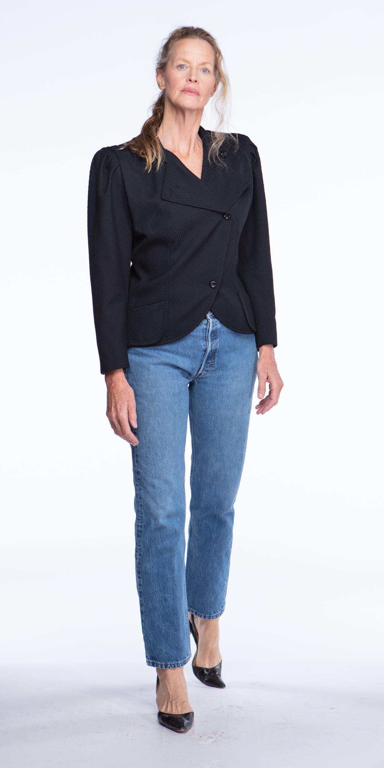 Emanuel Ungaro textured jacket