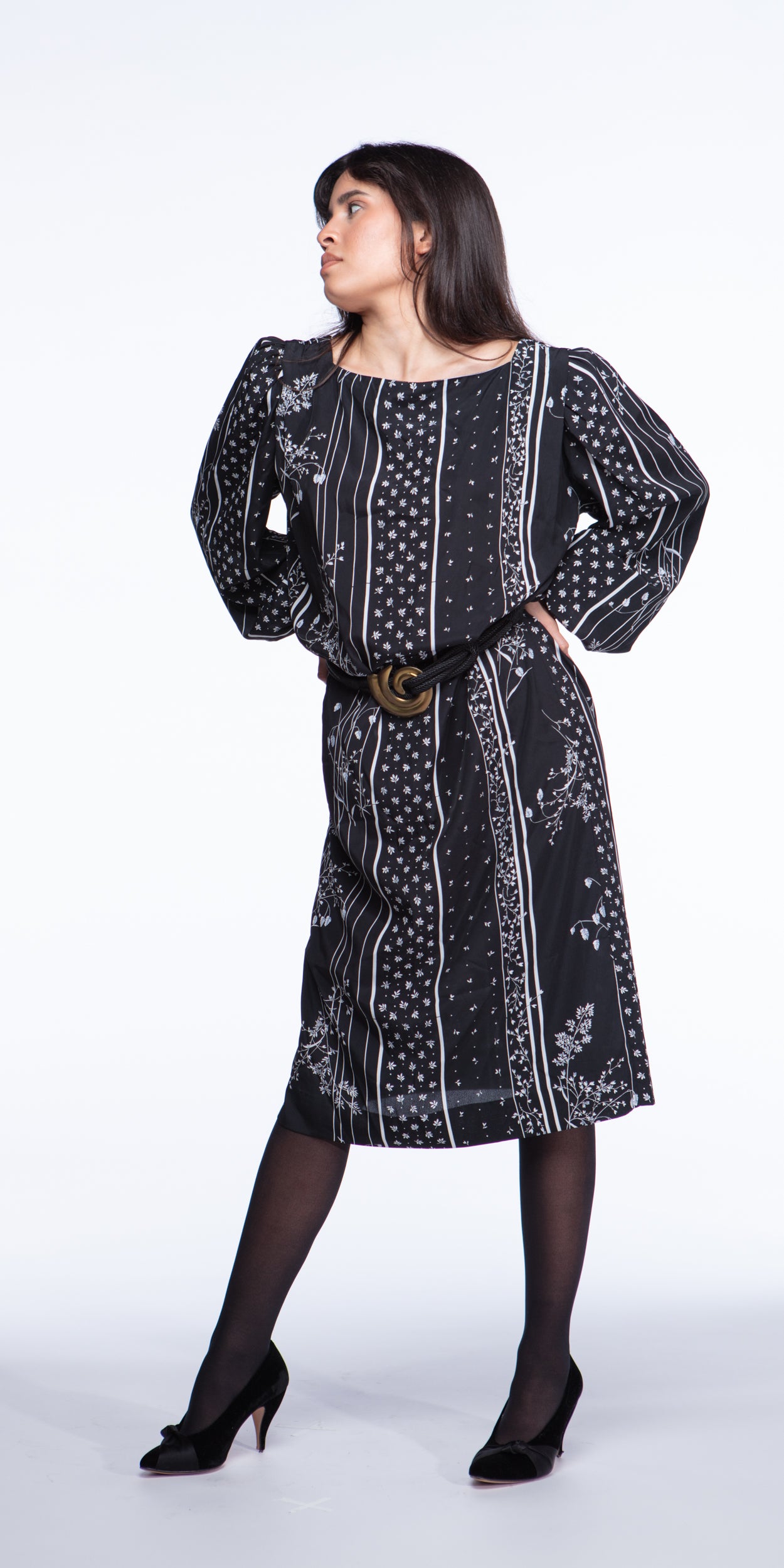 Lanvin printed column dress