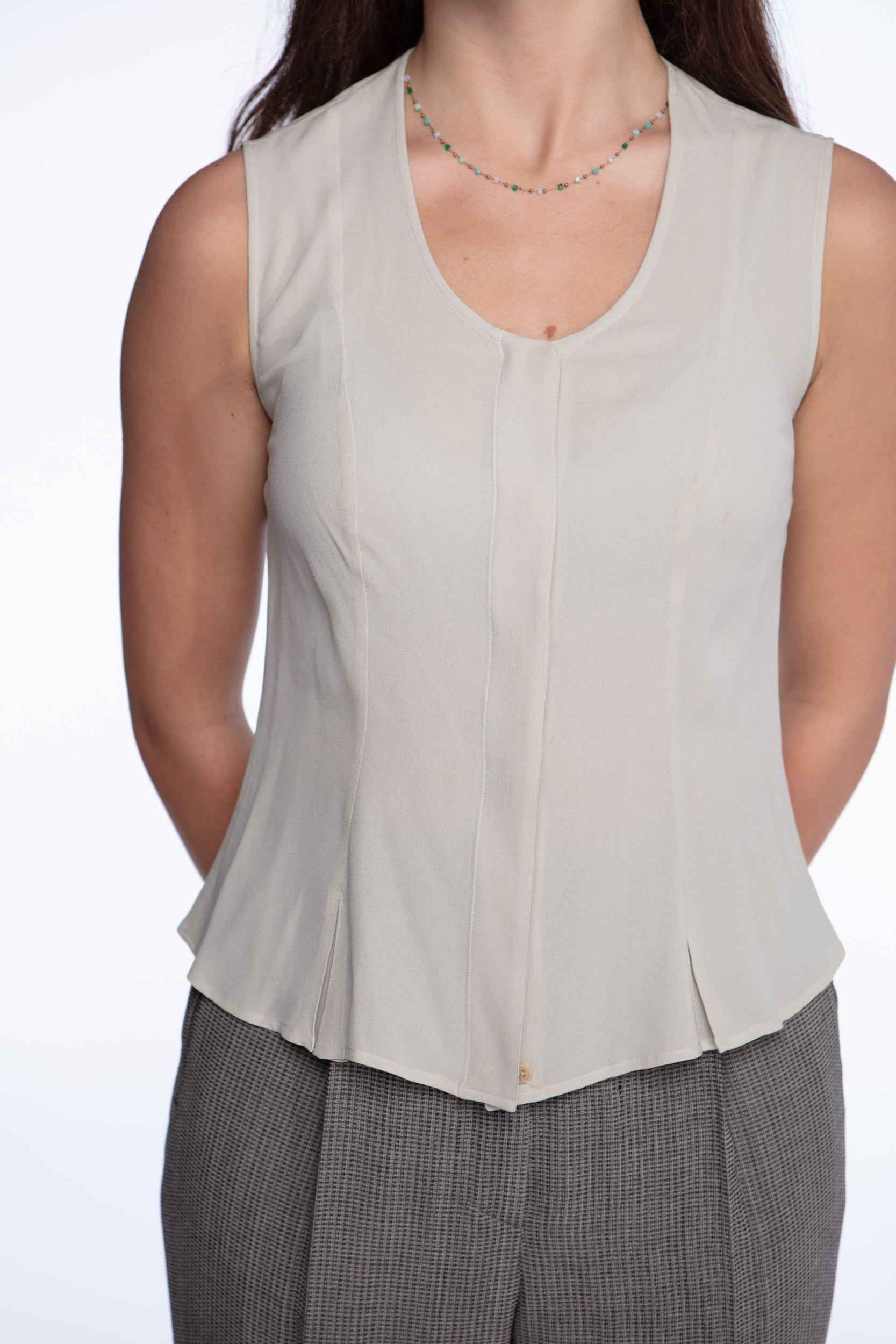 Giorgio Armani silk tank