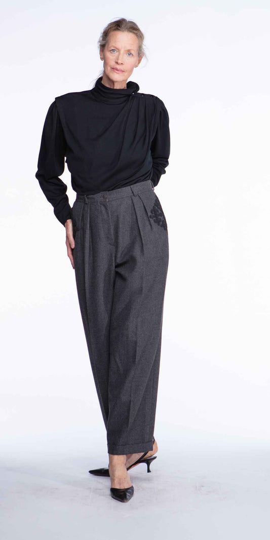 Valentino wool trouser pants