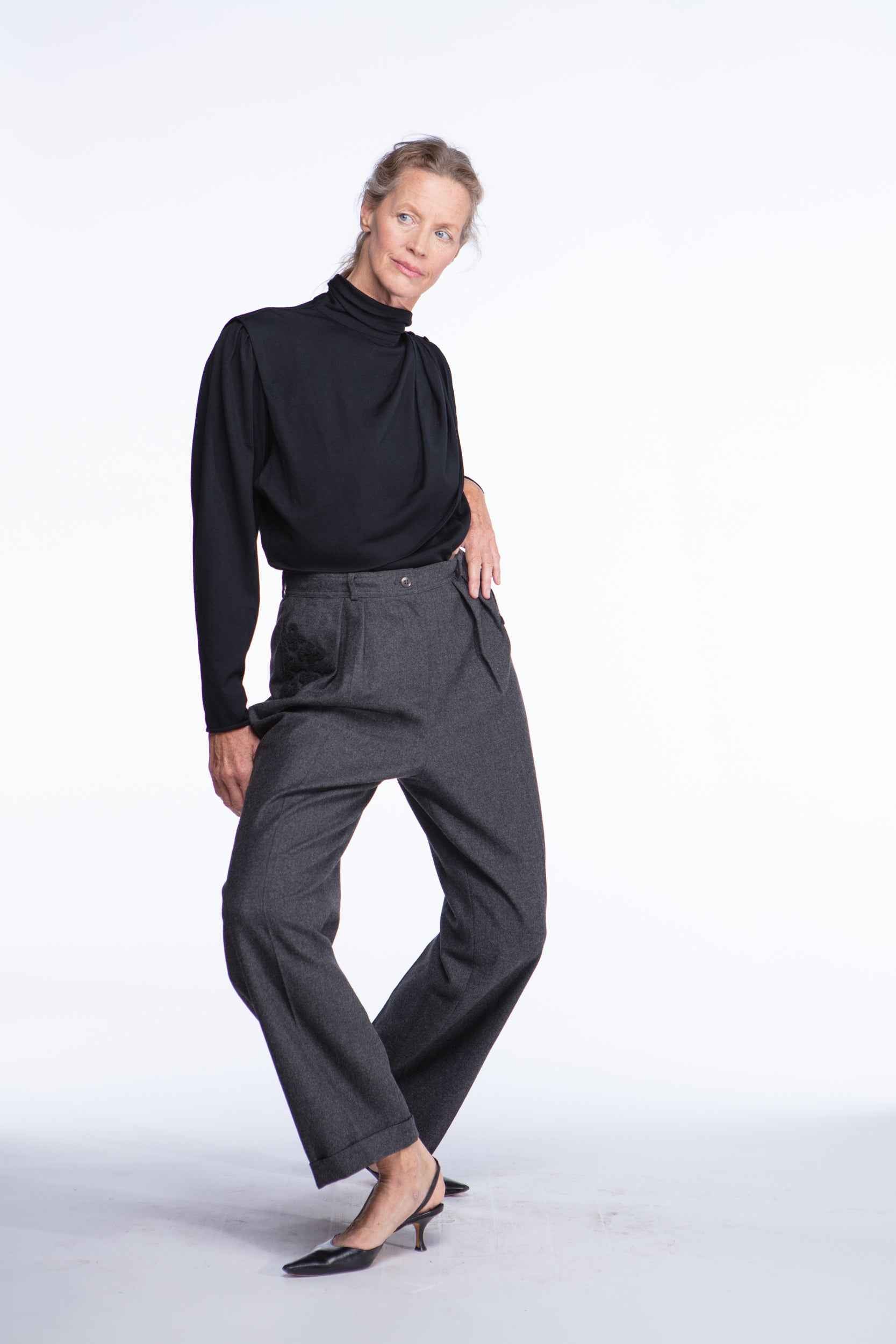 Valentino wool trouser pants