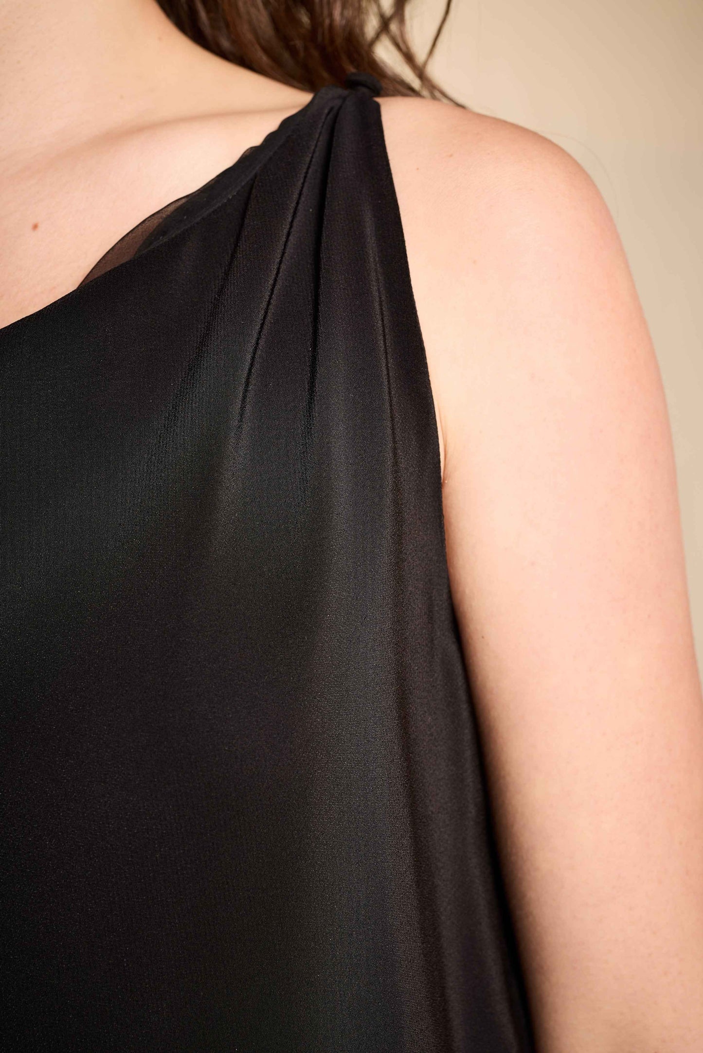 Bill Blass 1970s Black Silk Ensemble