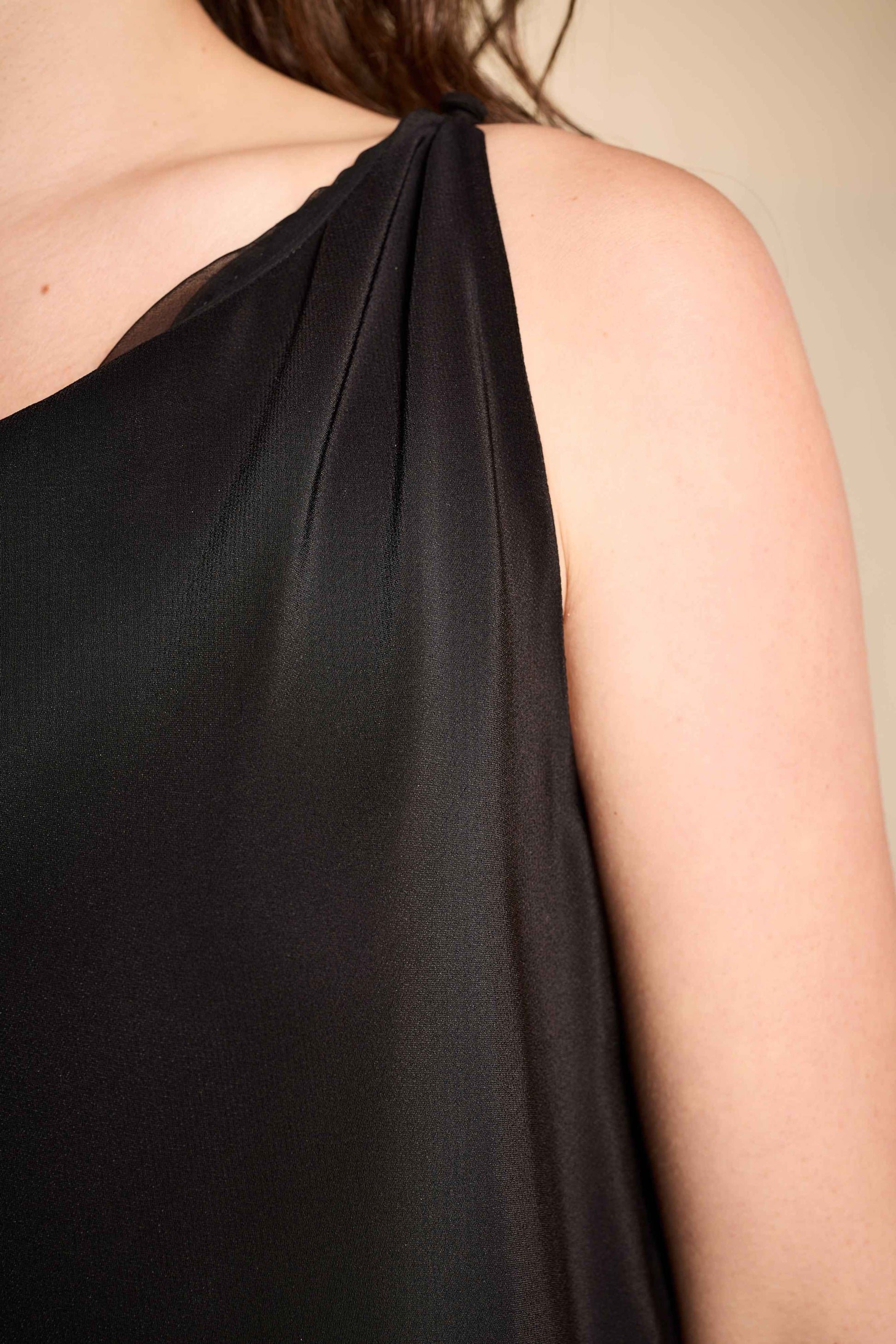 Bill Blass 1970s Black Silk Ensemble