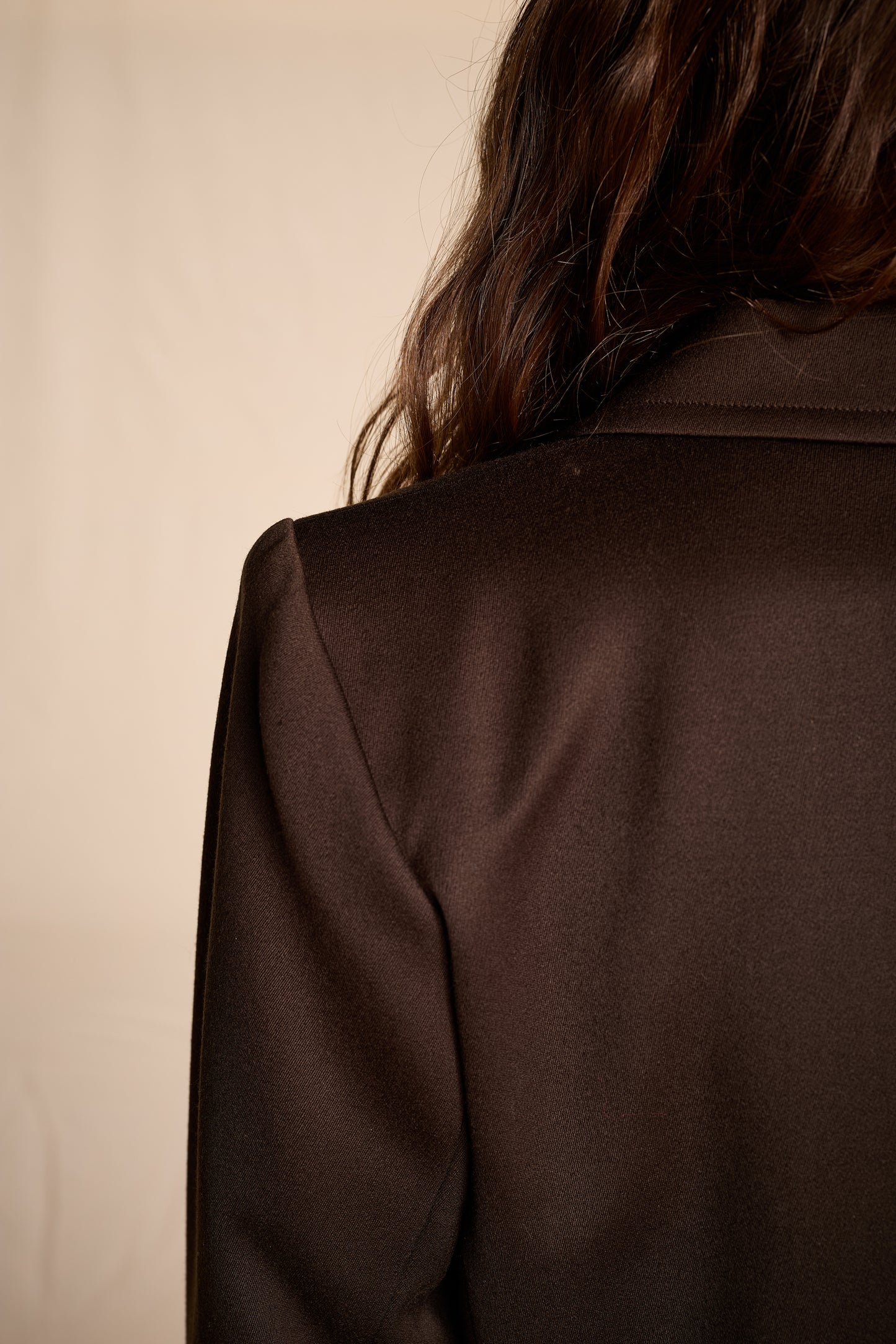 Yves Saint Laurent 1990s Chocolate Brown Pantsuit