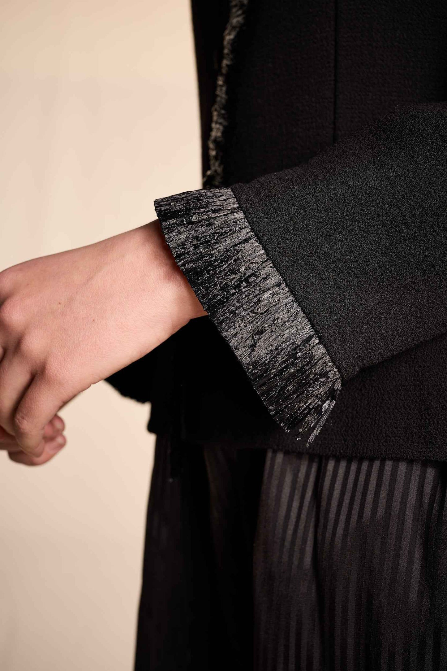 Beene Bag by Geoffrey Beene 1980s Silk Striped Pants