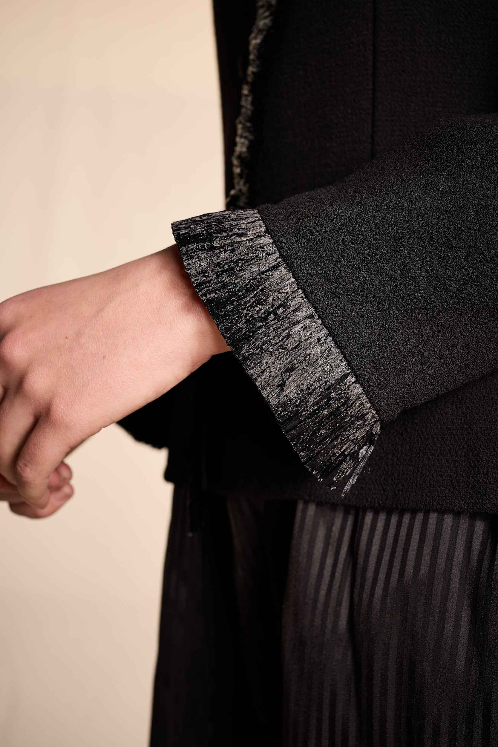 Beene Bag by Geoffrey Beene 1980s Silk Striped Pants