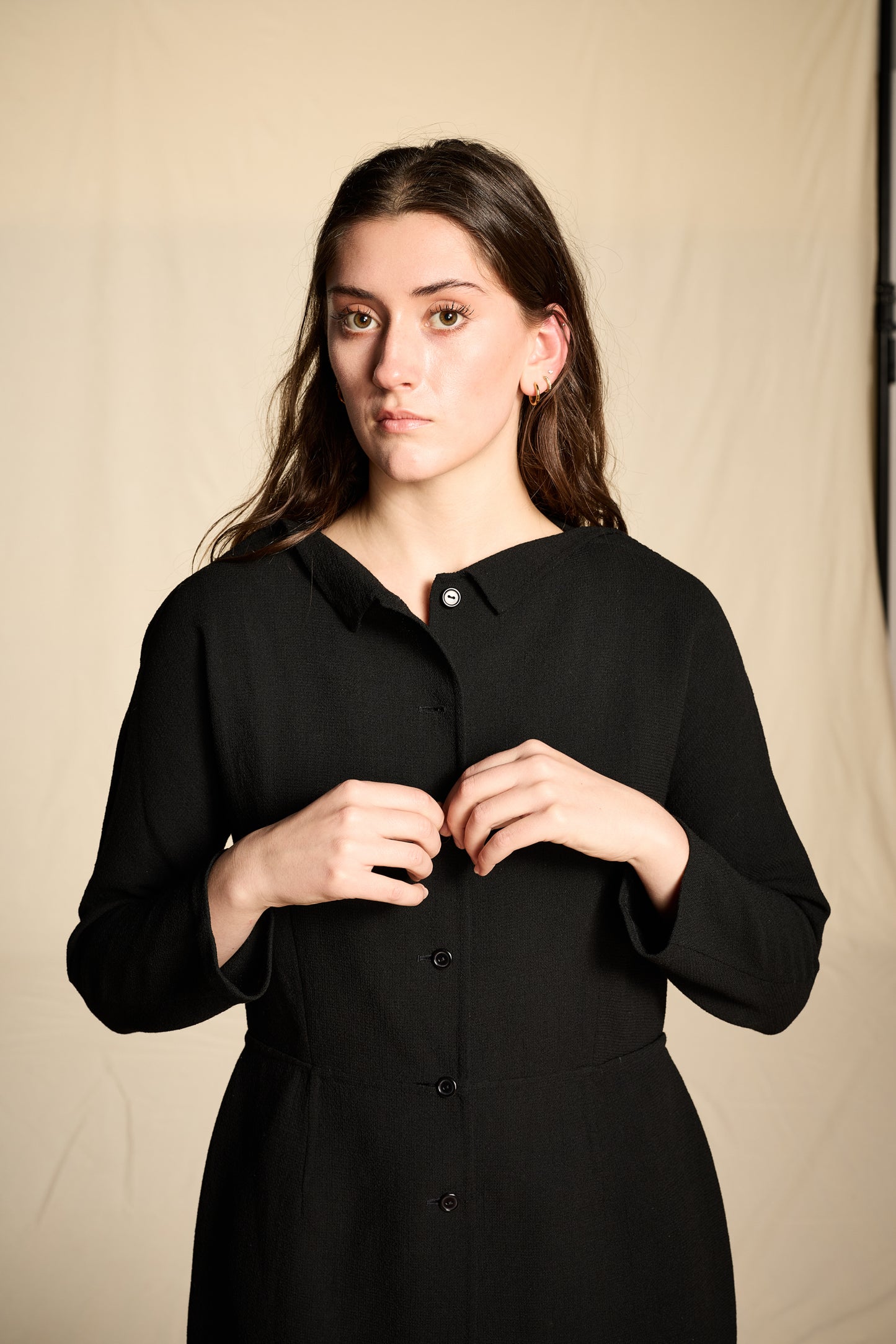 Geoffrey Beene Fall/Winter 1998 Crepe Fitted Evening Jacket