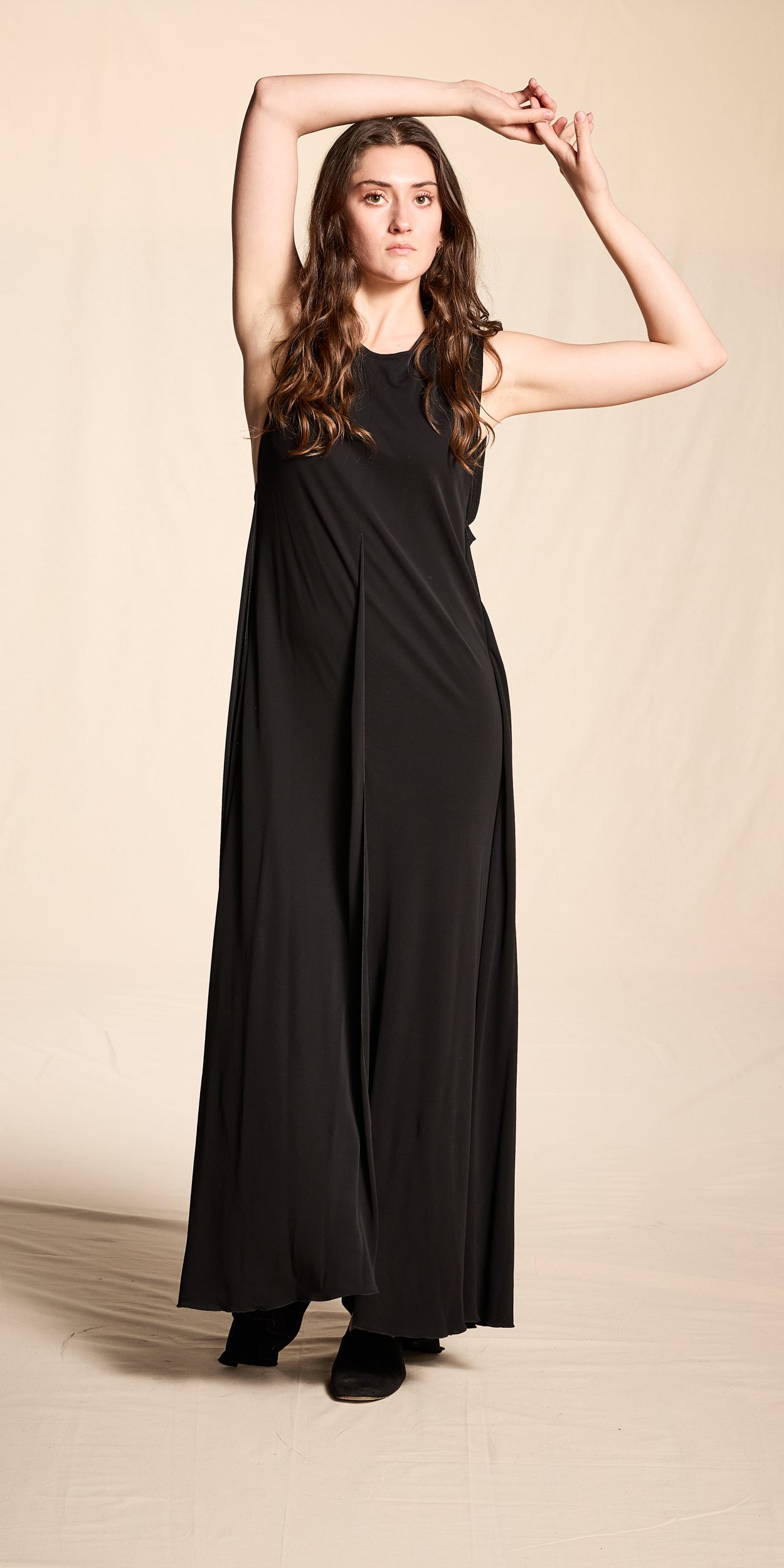 Chanel Spring 2000 Black Jersey Tent Dress
