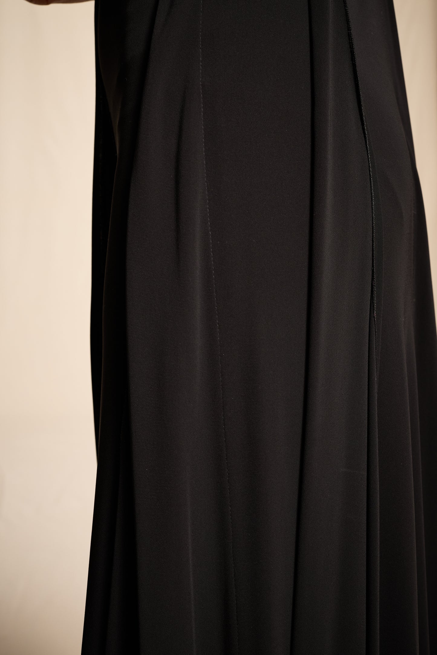 Chanel Spring 2000 Black Jersey Tent Dress