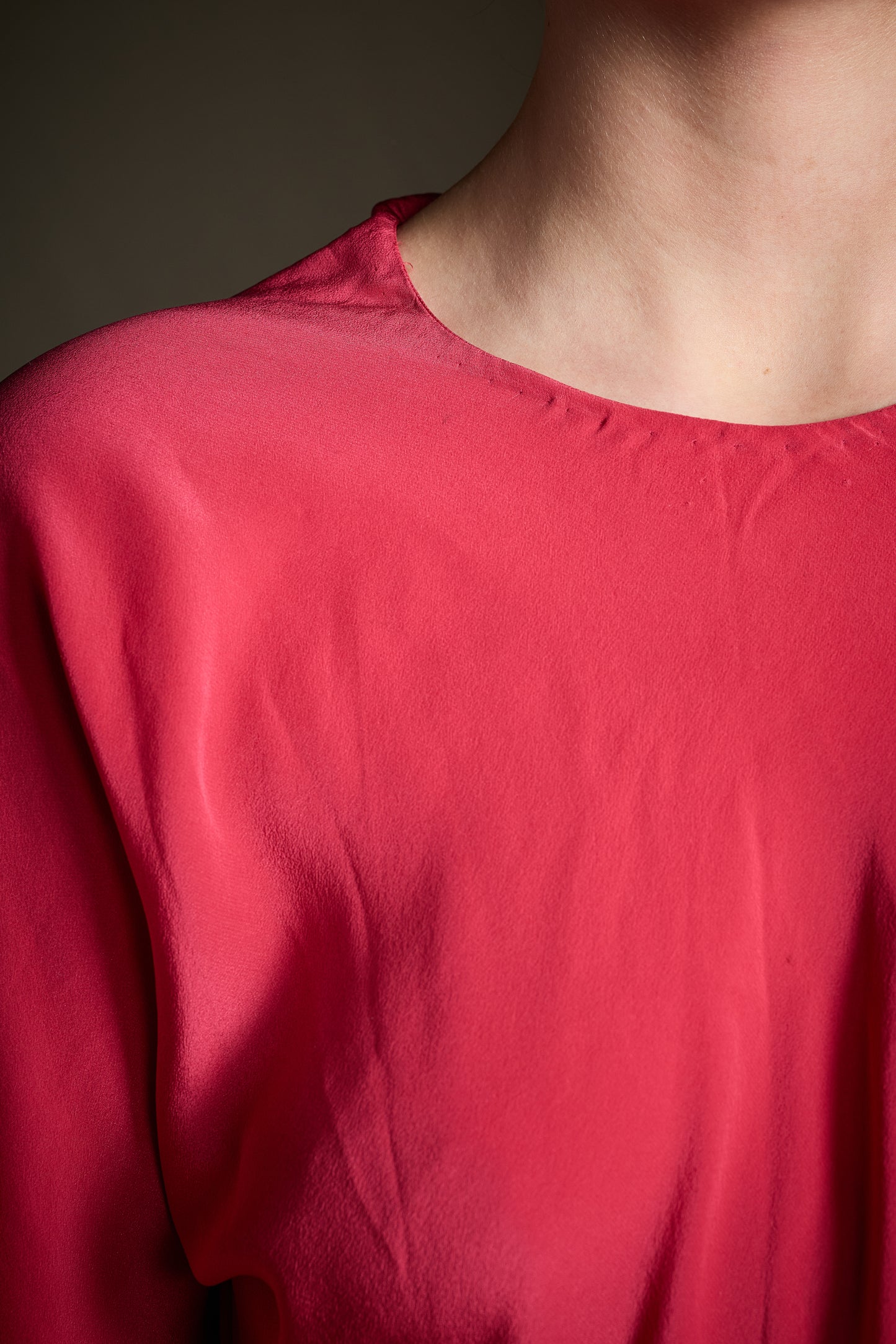Halston 1970s-1980s Pink Silk Ensemble