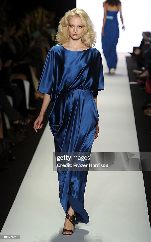 Ports 1961 Spring/Summer 2011 Violet Silk Charmeuse Gown